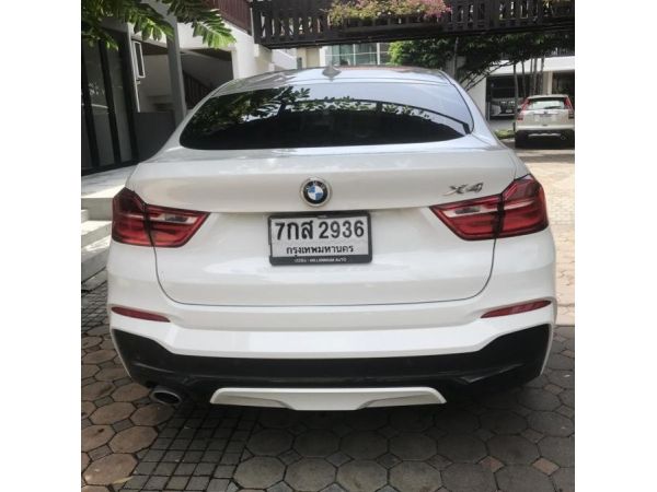 BMW X4 xDrive 20d M Sport 2018 White color. รูปที่ 3